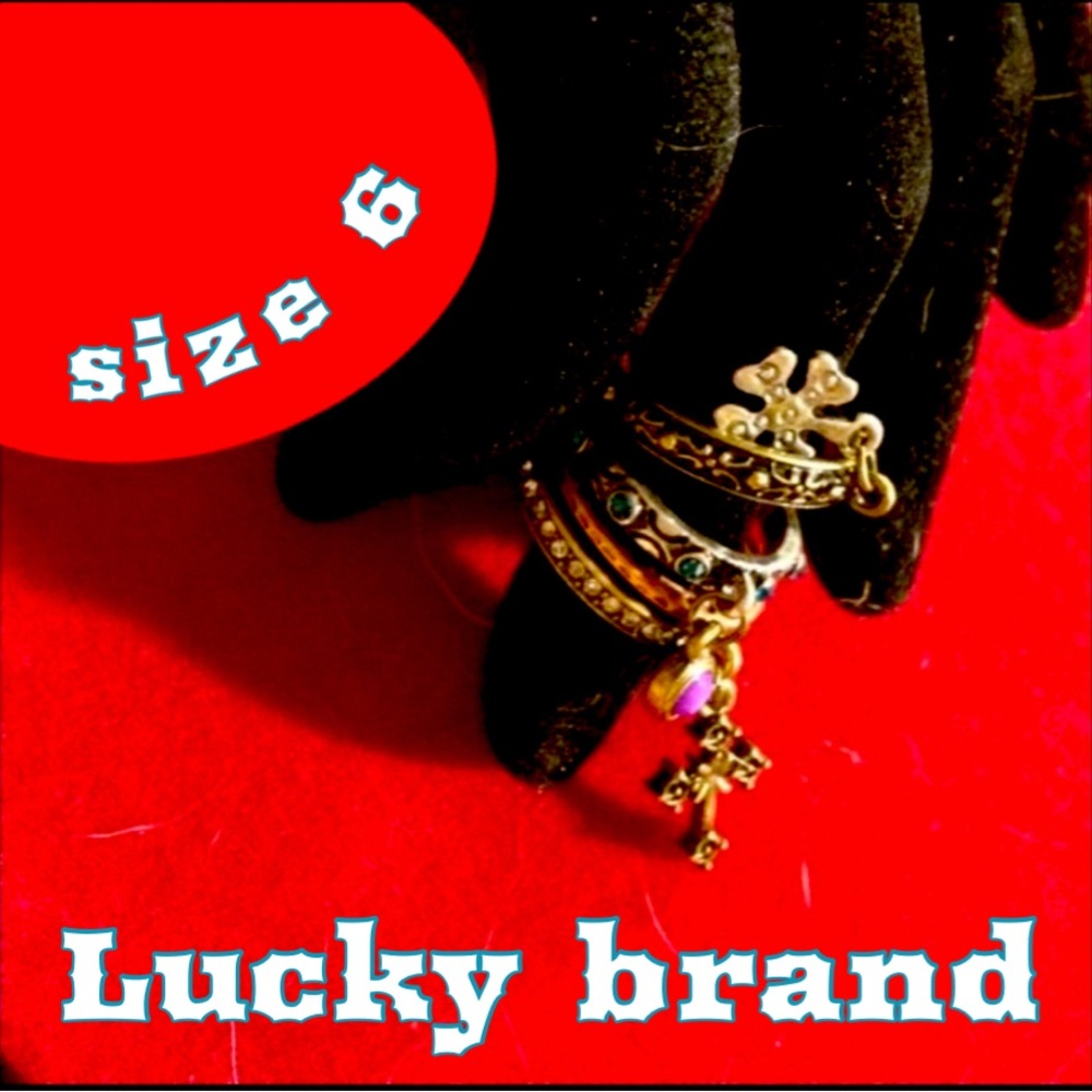 LUCKY BRAND Stacking rings (4)